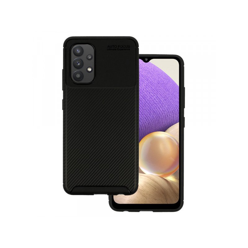 Viedtālruņa aizmugurējais vāciņš Samsung Galaxy A34 5G Carbon Elite Black