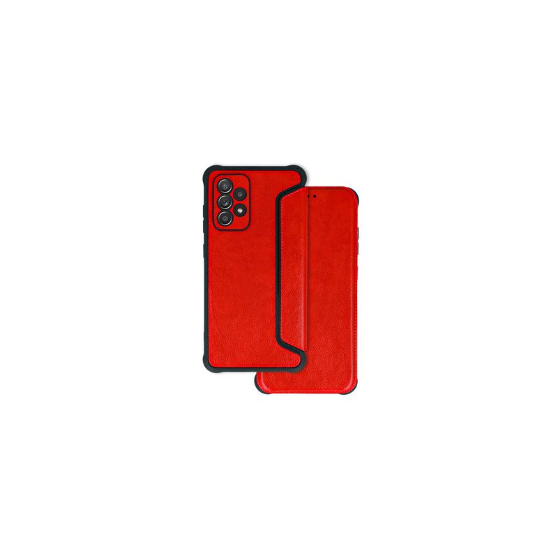 Viedtālruņa atveramais maciņš Samsung Galaxy A53 5G Leather Red