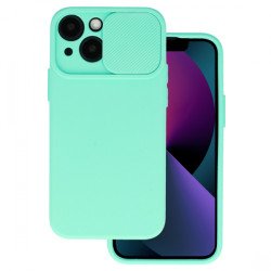 Viedtālruņa aizmugurējais vāciņš Apple Iphone 15 Plus Camshield Mint
