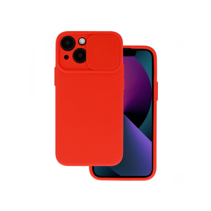 Viedtālruņa aizmugurējais vāciņš Apple iPhone 15 Pro Max Camshield Red