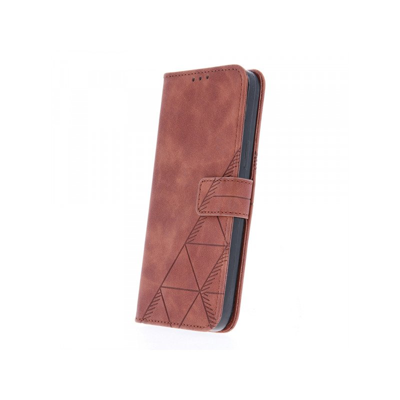 Viedtālruņa atveramais maciņš Xiaomi Redmi Note 12 Pro Smart Trendy Brown