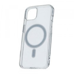 Viedtālruņa aizmugurējais vāciņš Apple iPhone 13 Mini Anti Shock 1.5mm MagSafe Transparent