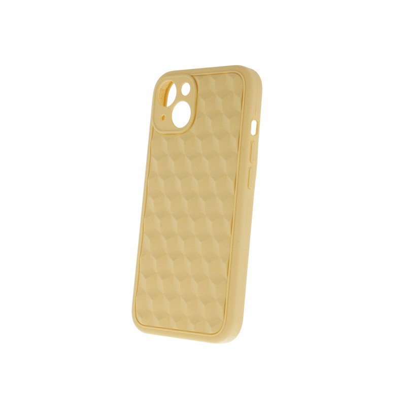 Viedtālruņa aizmugurējais vāciņš Apple iPhone 14 Pro Max 3D Cube Lemon