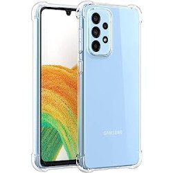 Viedtālruņa aizmugurējais vāciņš Samsung Galaxy A23 5G Silicon 2mm Transparent