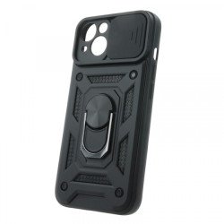 Viedtālruņa aizmugurējais vāciņš Apple iPhone 7 / 8 / SE 20 / SE 22 Defender slide Black