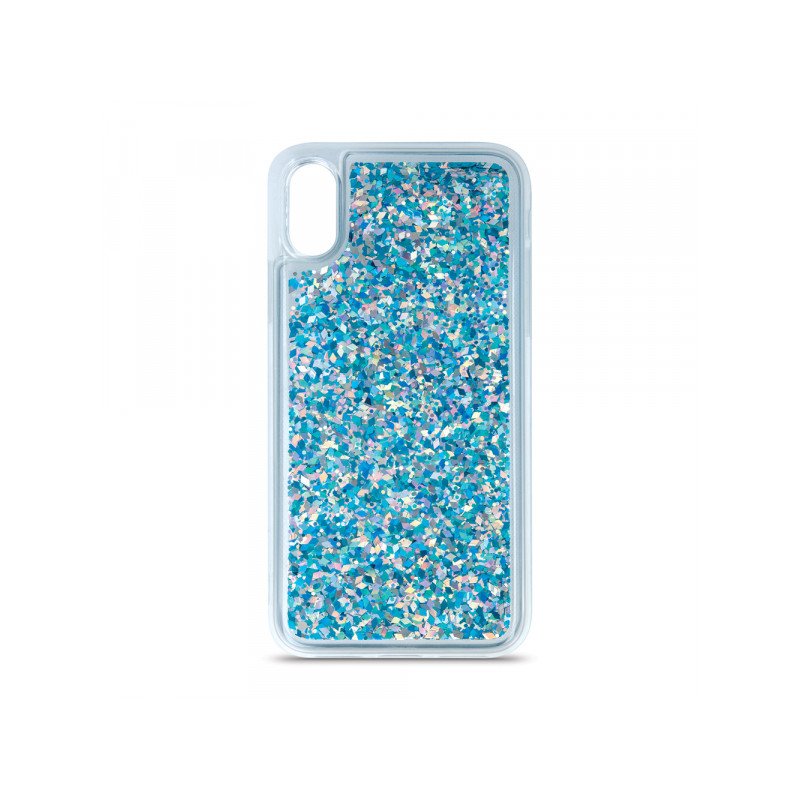 Viedtālruņa aizmugurējais vāciņš Xiaomi Redmi 12C Liquid Sparkle Blue, Transparent