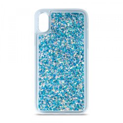 Viedtālruņa aizmugurējais vāciņš Xiaomi Redmi Note 12 5G Liquid Sparkle Blue, Transparent