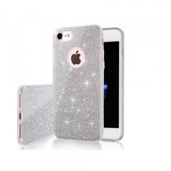 Viedtālruņa aizmugurējais vāciņš Xiaomi Redmi Note 12 5G Glitter 3 in 1 Silver