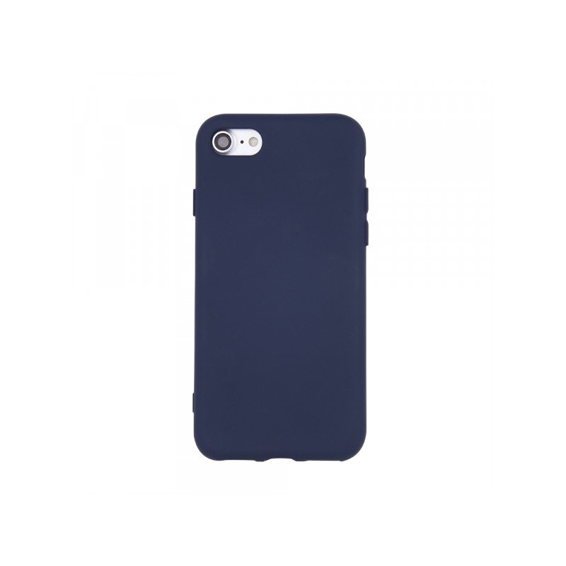 Viedtālruņa aizmugurējais vāciņš Apple iPhone 15 Pro Silicone case Dark Blue