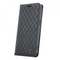 Viedtālruņa atveramais maciņš Samsung Galaxy A30S / A50 / A50S Smart Caro Black