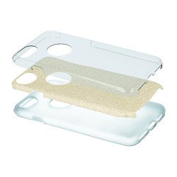 Viedtālruņa aizmugurējais vāciņš Huawei P30 Lite Glitter 3 in 1 Gold