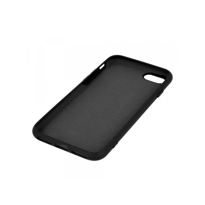 Viedtālruņa aizmugurējais vāciņš Apple iPhone 6 Plus / 6S Plus Silicon Black