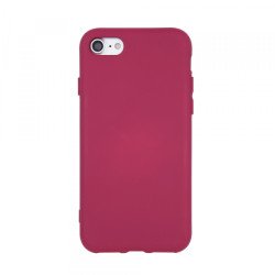 Viedtālruņa aizmugurējais vāciņš Apple iPhone 11 Silicon Maroon