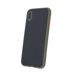 Viedtālruņa aizmugurējais vāciņš Apple iPhone 7 Plus / 8 Plus Colored Buttons Green, Transparent