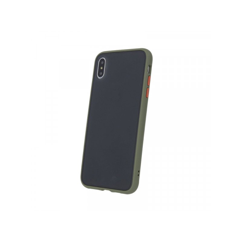 Viedtālruņa aizmugurējais vāciņš Apple iPhone 7 Plus / 8 Plus Colored Buttons Green, Transparent