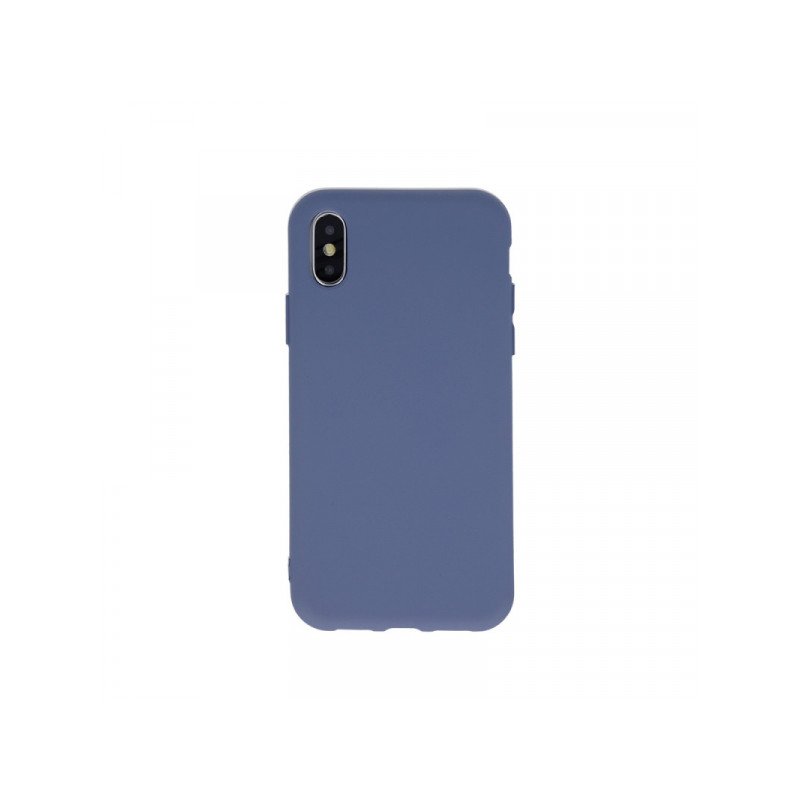 Viedtālruņa aizmugurējais vāciņš Huawei Y7 Prime 2019 Silicon Blue, Grey