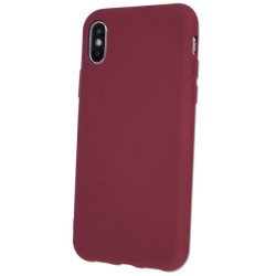 Viedtālruņa aizmugurējais vāciņš Huawei P Smart 2019 Silicon Burgundy