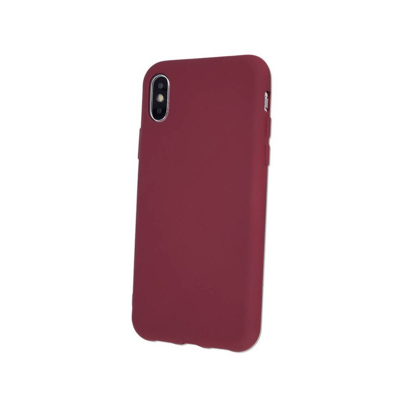 Viedtālruņa aizmugurējais vāciņš Huawei P Smart 2019 Silicon Burgundy