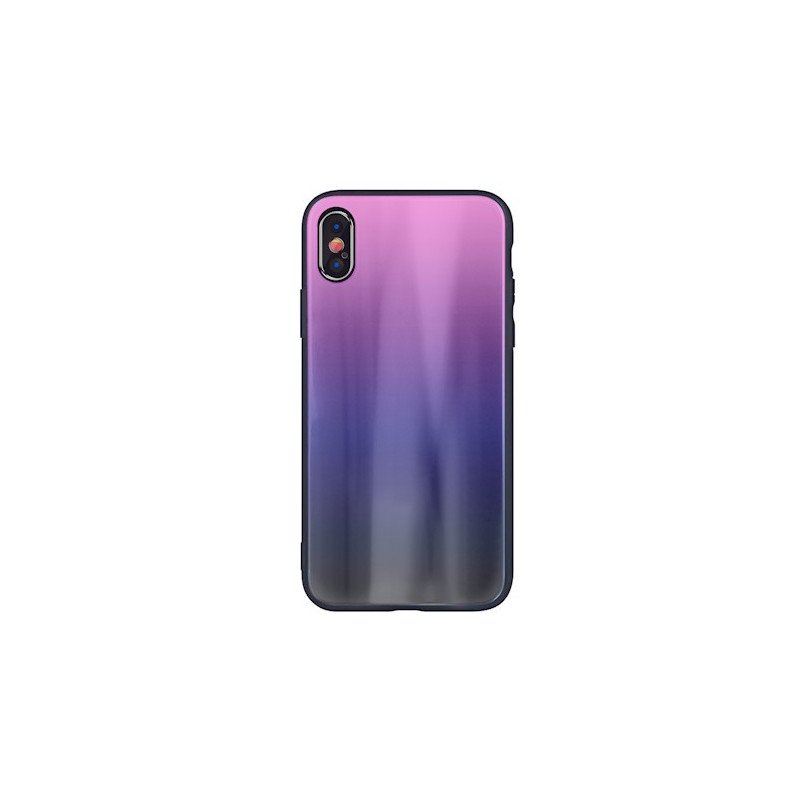 Viedtālruņa aizmugurējais vāciņš Huawei P40 Pro / Pro+ Aurora Black, Pink