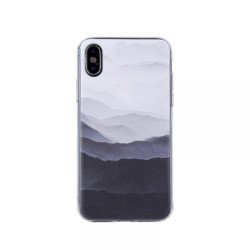 Viedtālruņa aizmugurējais vāciņš Apple iPhone 12 Pro Max Ultra Trendy Nature 1 Grey, With Design