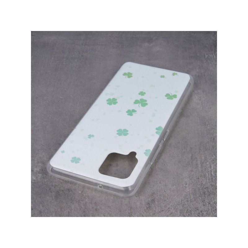 Viedtālruņa aizmugurējais vāciņš Samsung Galaxy S20 Ultra Trendy Mint2 White, With Design