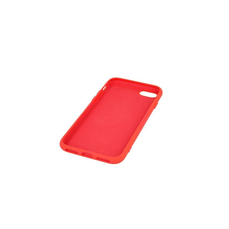 Viedtālruņa aizmugurējais vāciņš Samsung Galaxy A02S Silicon Red