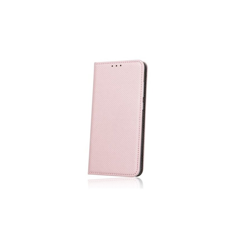 Viedtālruņa atveramais maciņš Samsung Galaxy A02S Smart Magnet Rose Gold