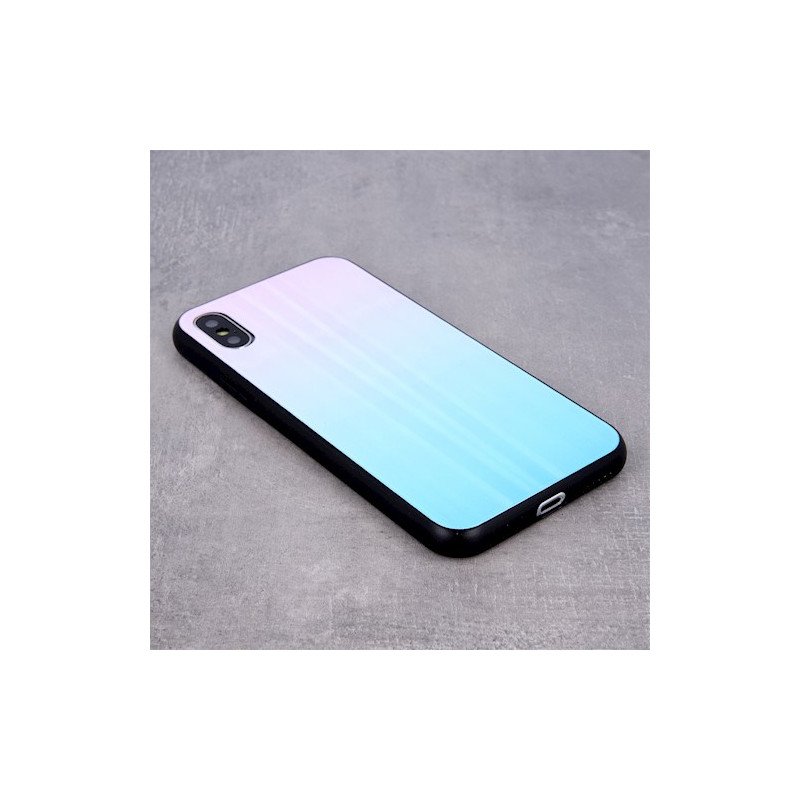 Viedtālruņa aizmugurējais vāciņš Samsung Galaxy A32 Aurora Blue, Pink