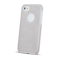 Viedtālruņa aizmugurējais vāciņš Xiaomi Redmi Note 10/10S Glitter 3 in 1 Silver