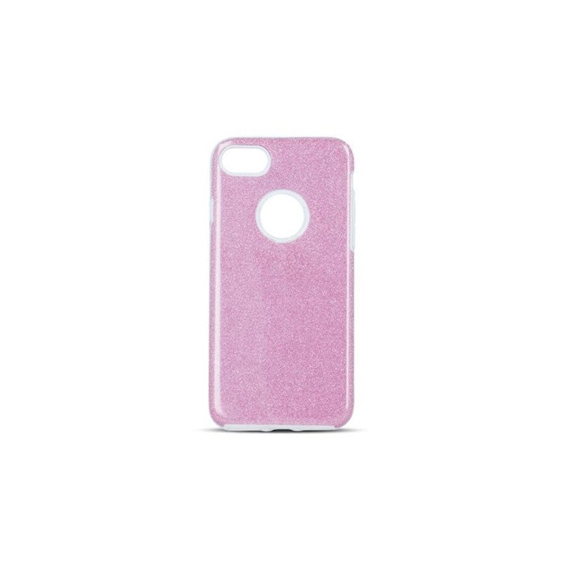 Viedtālruņa aizmugurējais vāciņš Xiaomi Redmi Note 10/10S Glitter 3 in 1 Pink