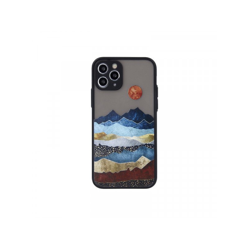 Viedtālruņa aizmugurējais vāciņš Apple iPhone 7 Plus / 8 Plus Ultra Trendy Landscape 1 Transparent, With Design