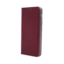 Viedtālruņa atveramais maciņš Xiaomi Redmi Note 11T 5G Smart Magnetic Burgundy