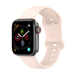 Viedpulksteņa siksniņa Apple Silicone Band size M Pink