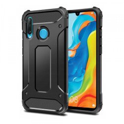 Viedtālruņa aizmugurējais vāciņš Huawei P30 Lite Armor Black