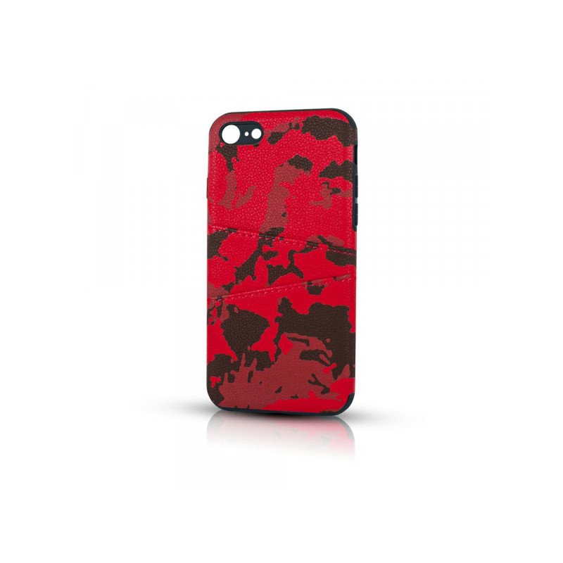 Viedtālruņa aizmugurējais vāciņš Apple iPhone 6 Plus / 6S Plus Moro Red, With Design