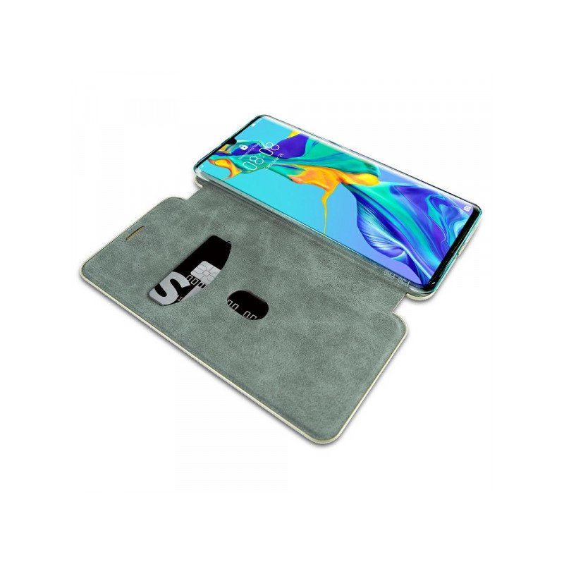 Viedtālruņa atveramais maciņš Samsung Galaxy A20 Frame Book Black