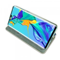 Viedtālruņa atveramais maciņš Samsung Galaxy A20 Frame Book Blue