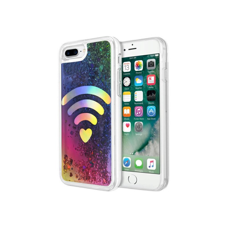 Viedtālruņa aizmugurējais vāciņš Samsung Galaxy A10 Glitter No3 Mixed, With Design