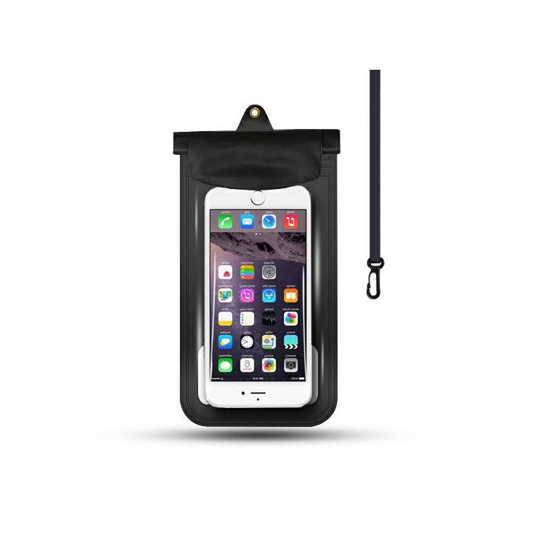 Viedtālruņa sporta maciņš Waterproof case 3in1 Black