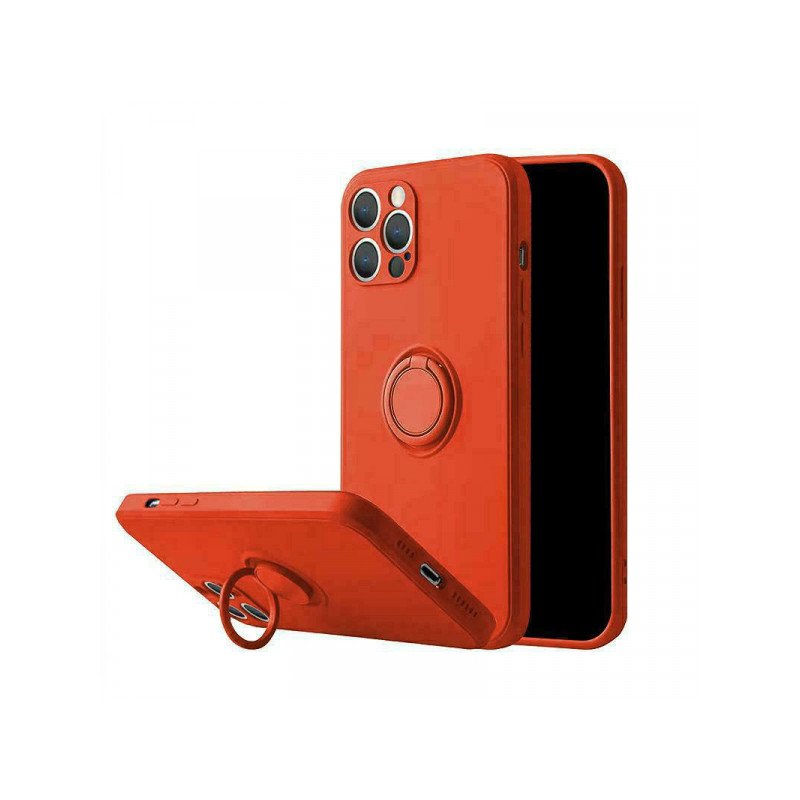 Viedtālruņa aizmugurējais vāciņš Apple iPhone 13 Mini Pastel Ring Red