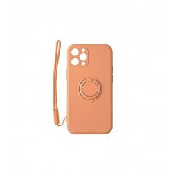 Viedtālruņa aizmugurējais vāciņš Apple iPhone 13 Pro Max Pastel Ring Orange