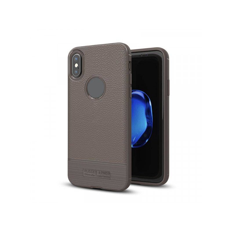 Viedtālruņa aizmugurējais vāciņš Huawei P20 Lite Rugged Carbon Brown
