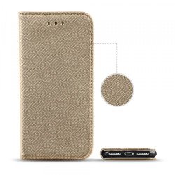Viedtālruņa atveramais maciņš Apple iPhone 11 Pro Max Smart Magnet Gold
