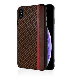 Viedtālruņa aizmugurējais vāciņš Samsung Galaxy A30S / A50 / A50S Mulsae Carbon Brown, With Design