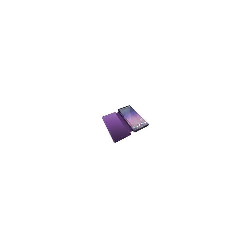 Viedtālruņa atveramais maciņš Huawei P40 Lite Clear View Violet
