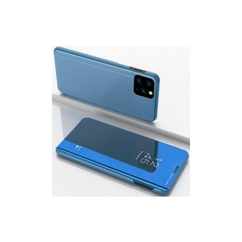 Viedtālruņa atveramais maciņš Apple iPhone 12 Pro Clear View Blue