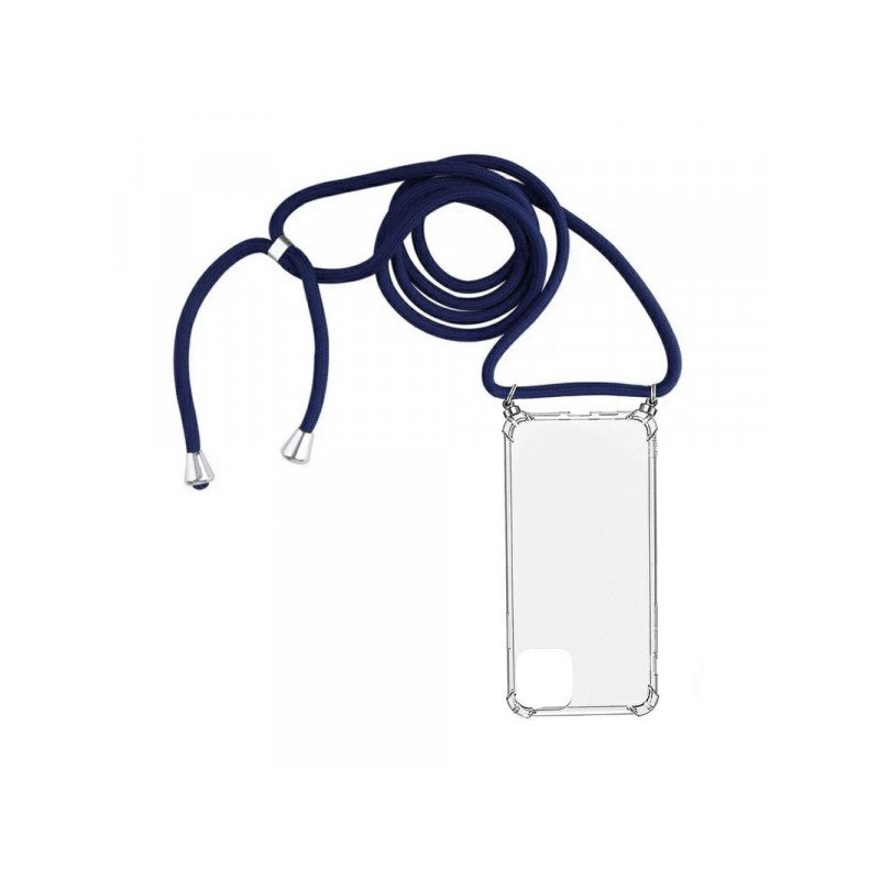 Viedtālruņa aizmugurējais vāciņš Xiaomi Redmi 9C Rope Blue, Transparent