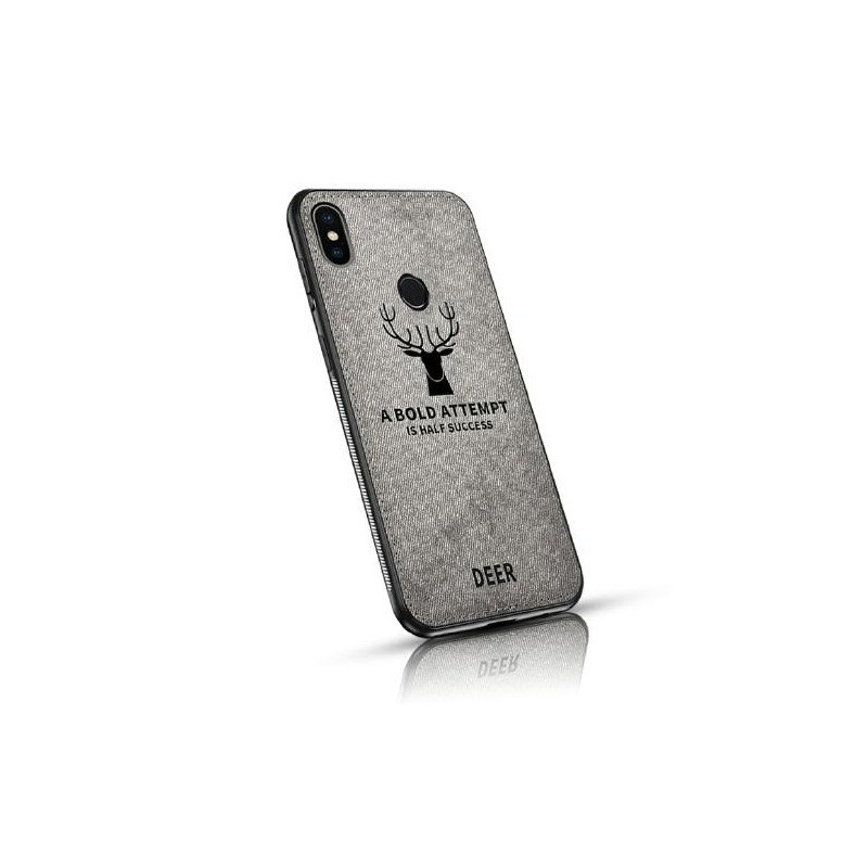 Viedtālruņa aizmugurējais vāciņš Samsung Galaxy S10E Deer Case Grey, With Design