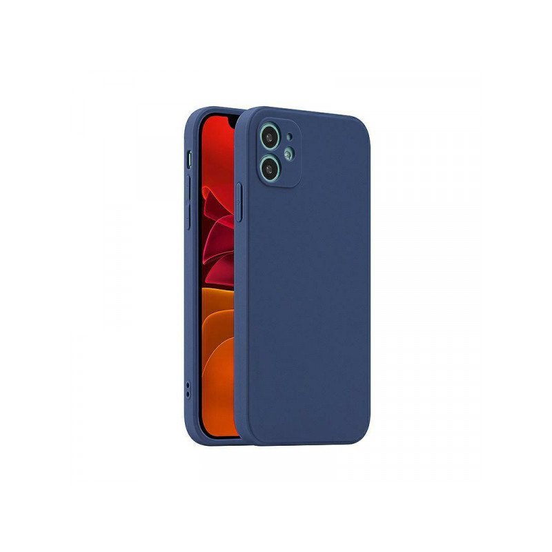 Viedtālruņa aizmugurējais vāciņš Samsung Galaxy A12 Fosca Dark Blue
