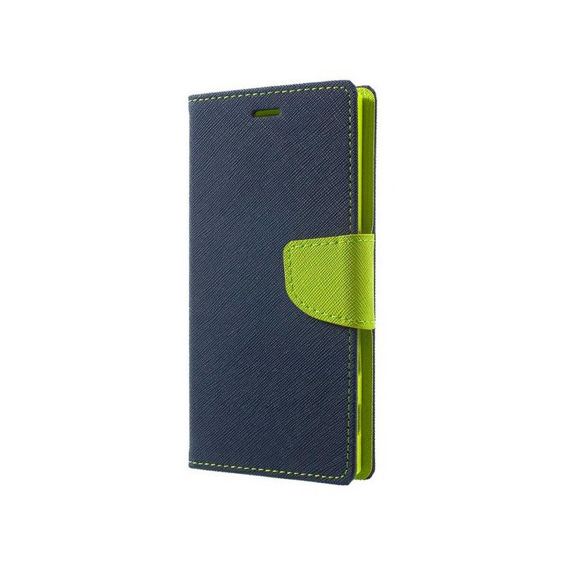 Viedtālruņa atveramais maciņš Samsung Galaxy S10 Fancy Dark Blue